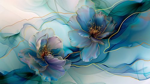 Mystische Blüten von Apricot Blossom Design