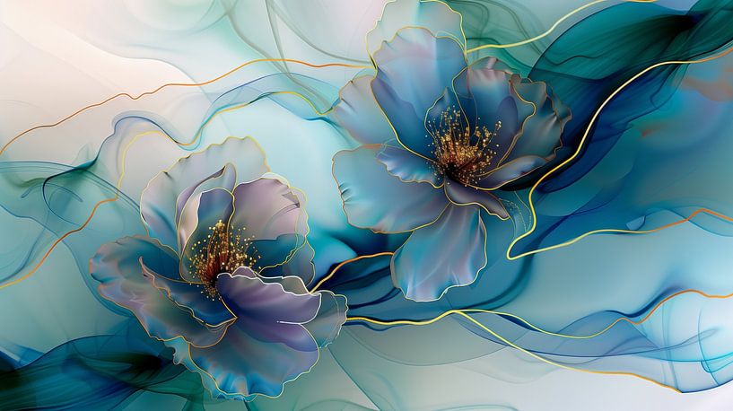 Mystic Blossoms by Apricot Blossom Design