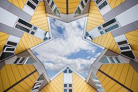 Kubus huisjes van Marcel Derweduwen