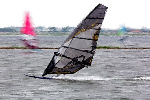 Planche à voile (art, abstrait)