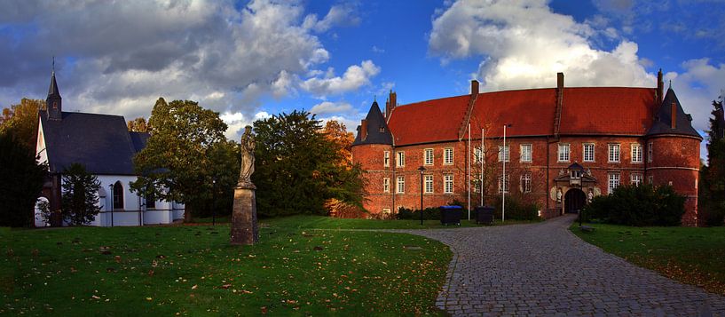 Herten Kasteel Panorama van Edgar Schermaul