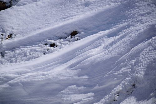 Onaangeroerde sneeuw