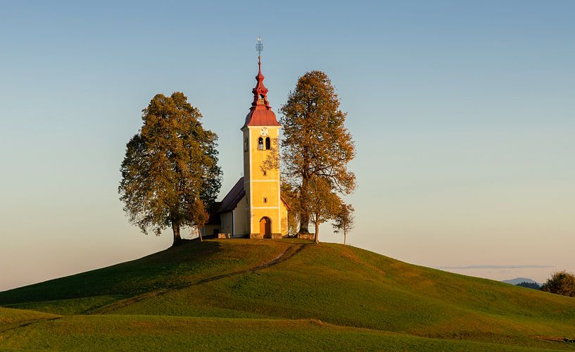 L'église de Sveti Thomas de Gorenj, Slovénie par Adelheid Smitt