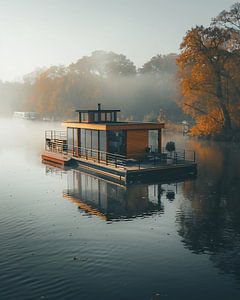 Stilles Gewässer, stilles Boot