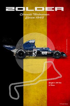 Zolder Vintage Tyrrell T006 by Theodor Decker