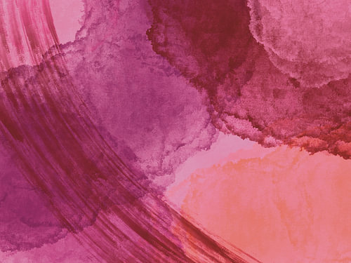 Rosa Chaos – Abstraktes Kunstwerk