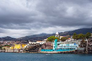 Blick auf die Stadt Funchal auf der Insel Madeira