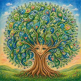 Die Kraft der Bäume - Seid standhaft, wie ein Baum von Renate Sell