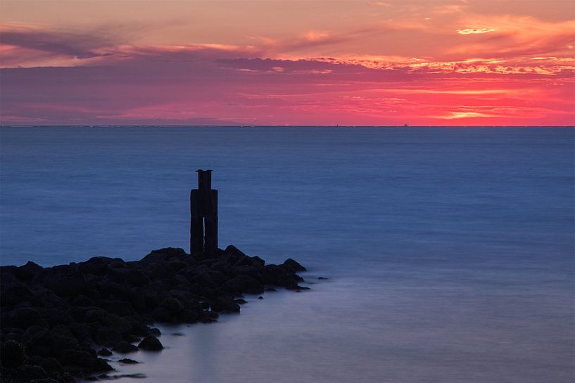 Zonsondergang in Zeeland par Miranda van Hulst
