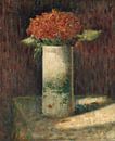 Blumenvase, Georges Seurat von Meesterlijcke Meesters Miniaturansicht
