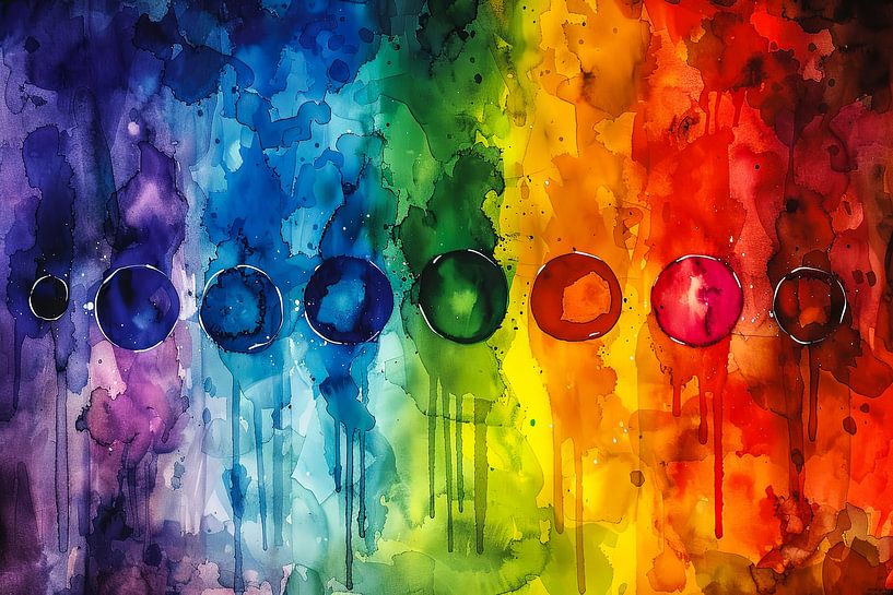 spiritual colours by Egon Zitter