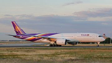 Thaise luchtwegen Airbus A350-900 van rheinmain.from.above