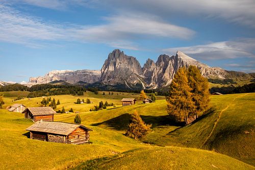 Alpe di Siusi in de Dolomieten