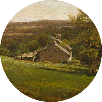 Landschap met boerderij, George Inness