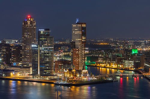 Het zeilschip Eendracht aan de Wilhelminapier in Rotterdam