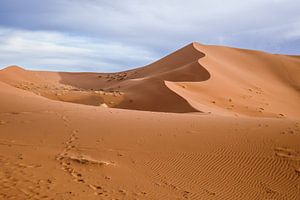 Sahara-Wüste bei Sonnenaufgang