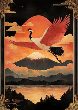 Japanse kunstdruk 