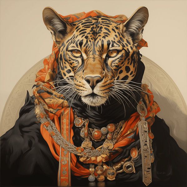 Scarf Leopard II by puffpowerxii