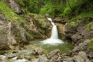 Bei den Kuhfluchtwasserfällen in Farchant von Michael Valjak