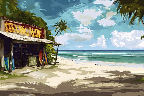 Surfparadijs aan het azuur