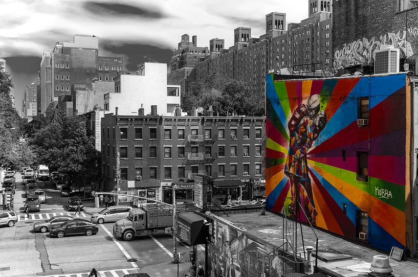 New York  Blick von der High Line von Kurt Krause