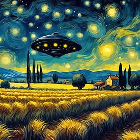 The Spacy Night van Gert-Jan Siesling