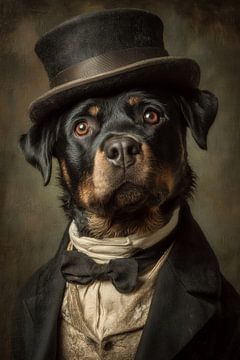 Sir Rottweiler - De Victoriaanse gentleman van MArt