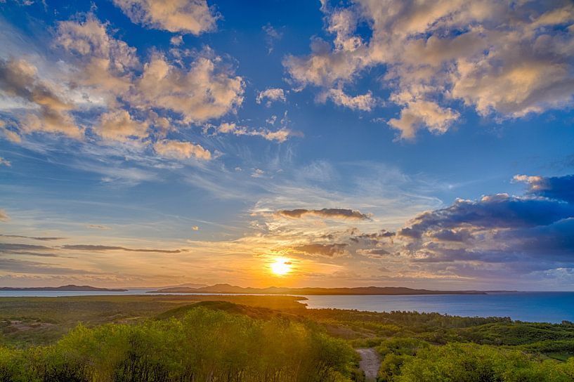 Sonnenuntergang im fernen Norden von Neukaledonien von Erwin Blekkenhorst