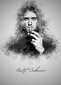 Kurt Cobain van Albi Art