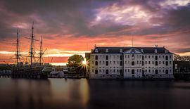 Het Scheepvaartmuseum Amsterdam von Mario Calma