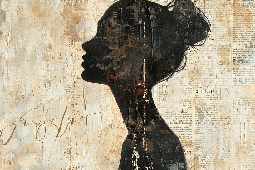 Women's portrait | Whispered Legacy by Wonderful Art