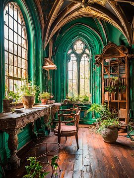 Lost Places building from the inside by Mustafa Kurnaz