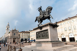 Piazza San Carlo, Turin by Richard Wareham
