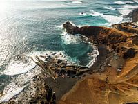 La beauté brute du littoral d'El Golfo