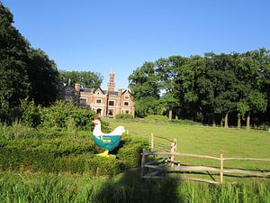 De kip en kasteel de schaffelaar Barneveld in 1 foto