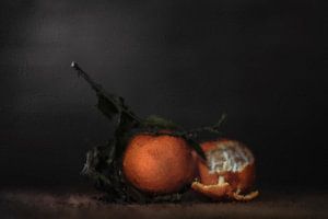 Stilleven Clementines van Digitale Schilderijen