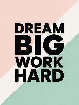 großer Traum hart arbeiten von Giandra Safaraz