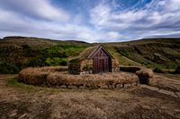 Icelandic turf house