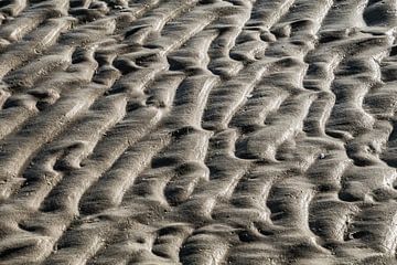 Zand structuur | Het wad | Terschelling - 5 van Marianne Twijnstra