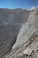 Chuquicamata, Mine à ciel ouvert près de Calama, Chili