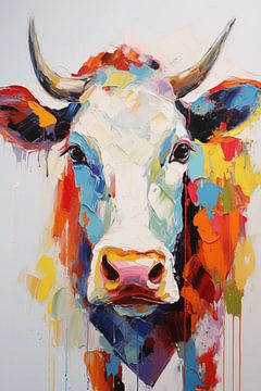 Cow in colour by KoeBoe