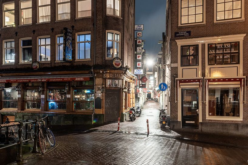 Couvre-feu à Amsterdam - Le Red Light District par Renzo Gerritsen