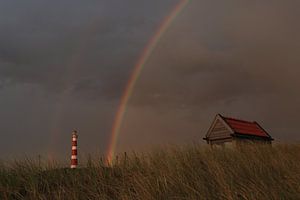 Leuchtturm von Ameland von Rinnie Wijnstra