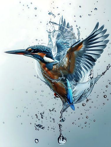 pulsierender Eisvogel