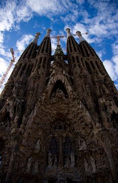 Voorkant van de Sagrada Familia van Christel Nouwens- Lambers