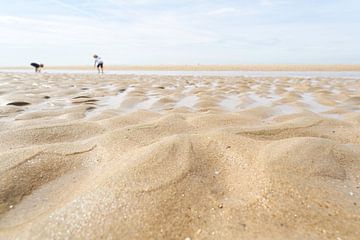 De Haan beach by Heiko Kueverling