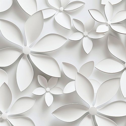 Weiß blüht in der Stille