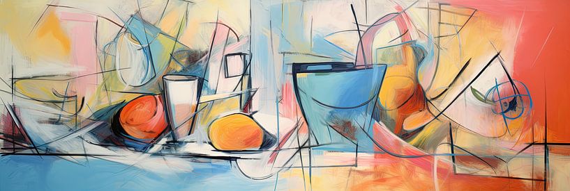 Still life 1897 by Abstract Painting