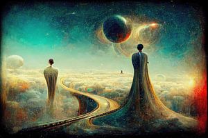 Contemplation dans l'éther - Constructeur de mondes