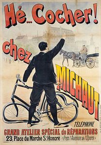 Henri Boulanger Gray - Hé…Cocher! chez MICHAUT (1900)